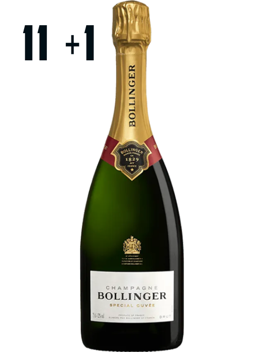 Champagne Bollinger  – Special Cuvée = 11 kaufen, 1 gratis