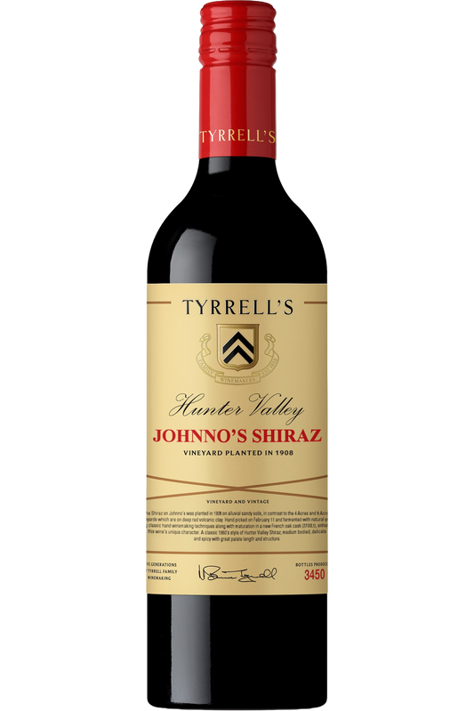 Tyrrell's Wines - Hunter Valley Johnnos Shiraz 2018